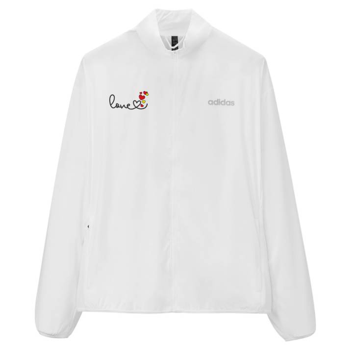 Adidas Adidas Jackets Unisex White Stand Collar Thin Other