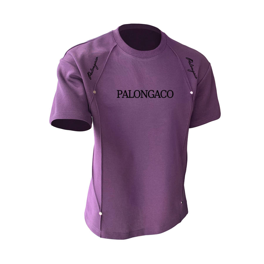 PAL ONGACO T Shirts Unisex Crew Neck Moderate Heavyweight