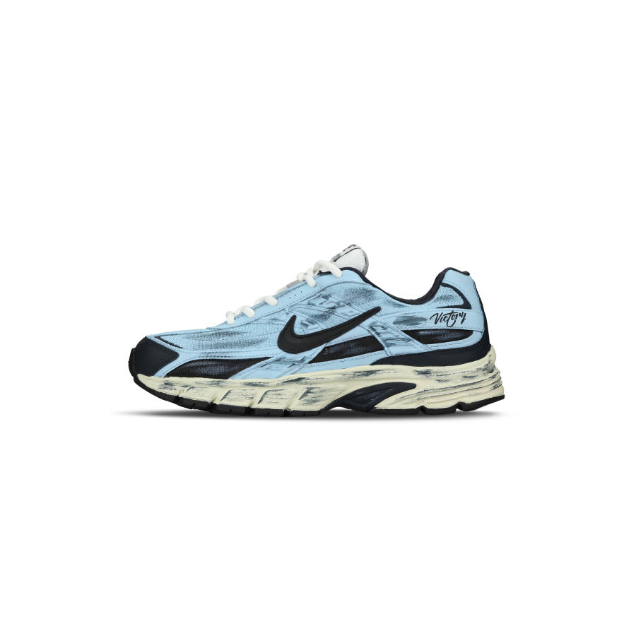 Nike Nike Initiator Slip Resistant Abrasion Resistant Low top Casual Running Shoes Unisex Beige Blue