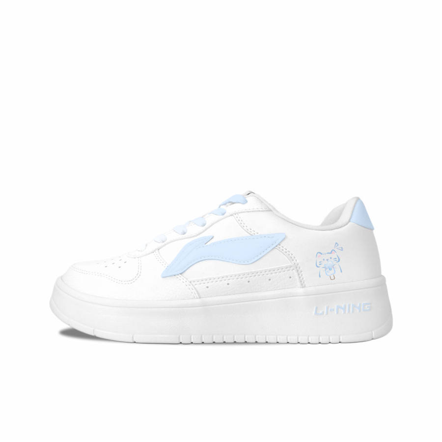 Li-Ning Li Ning Floating Boat Ice Cat Enjoys Summer, Moon Initiates Creation Cushioning Abrasion Resistant Low top