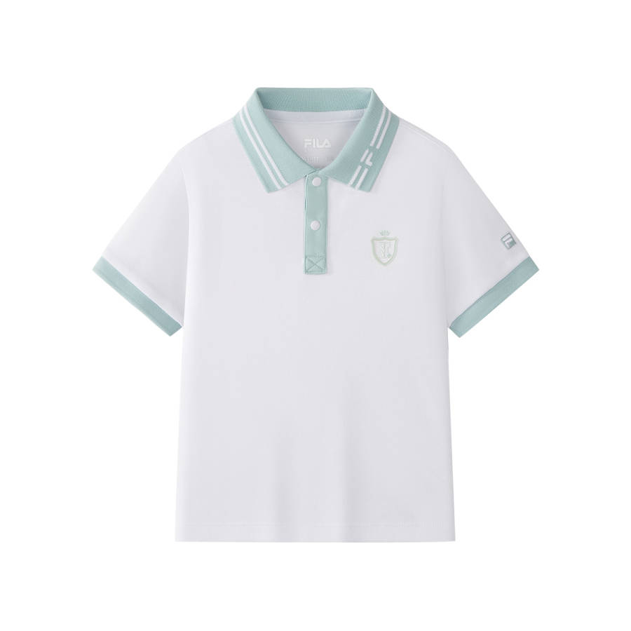 FILA KIDS Polo T Shirt Standard White Kids'
