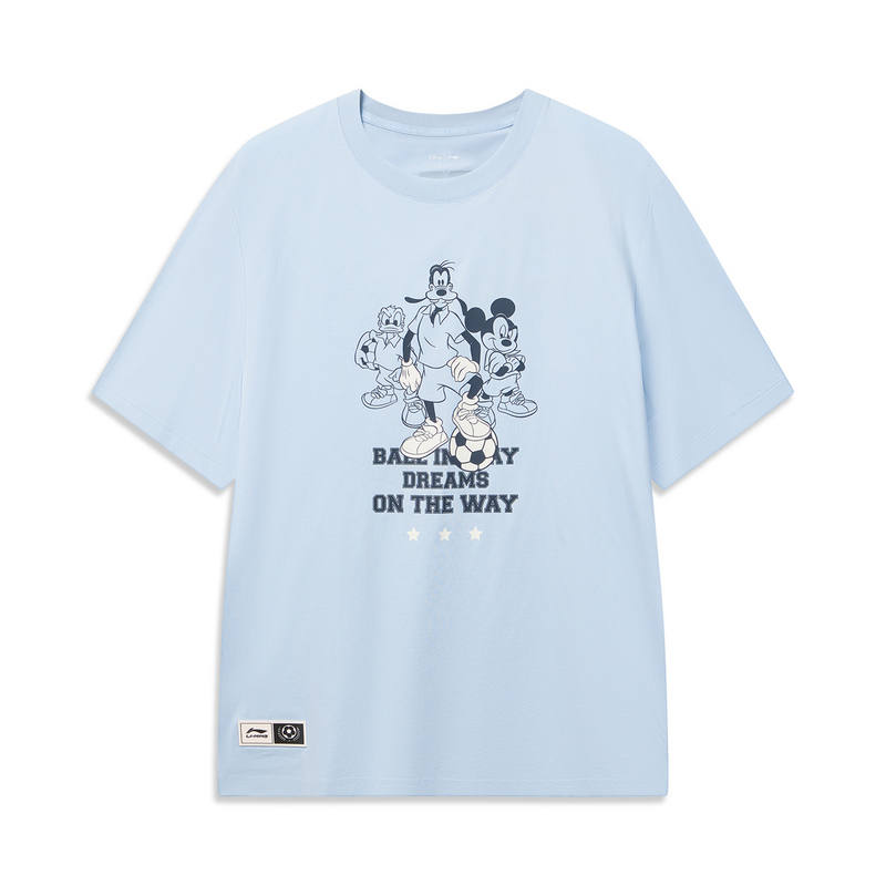 Li-Ning Li Ning T Shirt Men's Clear Sky Blue