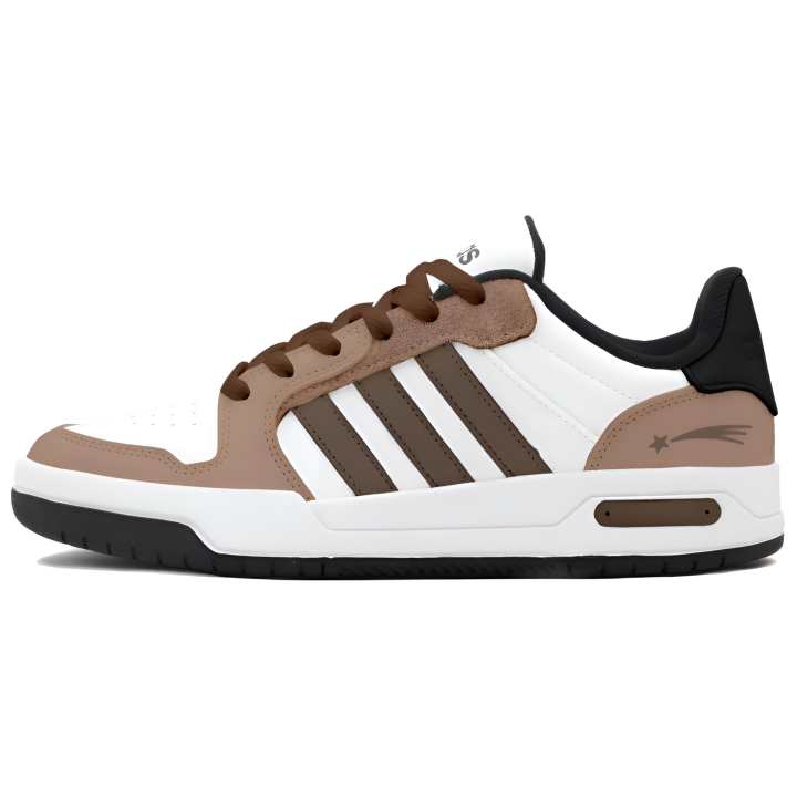 Adidas Adidas ENTRAP Lightweight Height Increasing Low top Skateboard Shoes Unisex Black White Brown