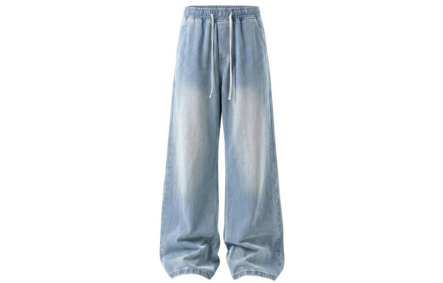 YALU Jeans Unisex Moderate Straight Fit Pants