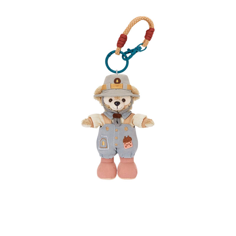 Disney x DISNEYLAND Duffy And Friends Little Natural Explorers StellaLou, LinaBell, Gelatoni Keychain Plush Charms