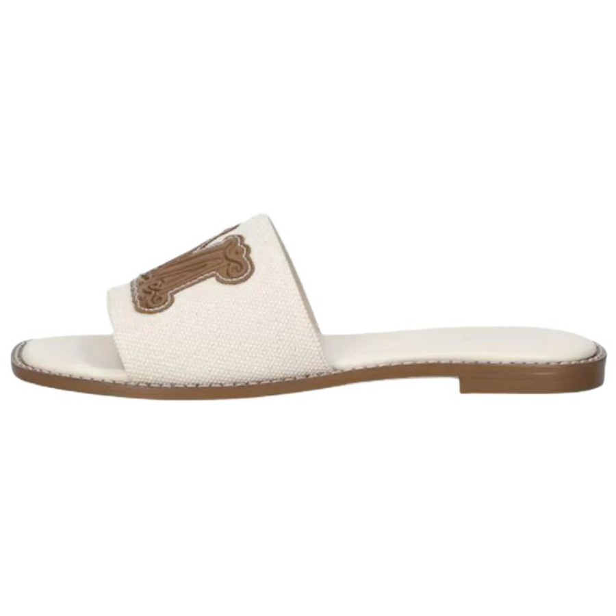 MaxMara Slide Slippers Women's White