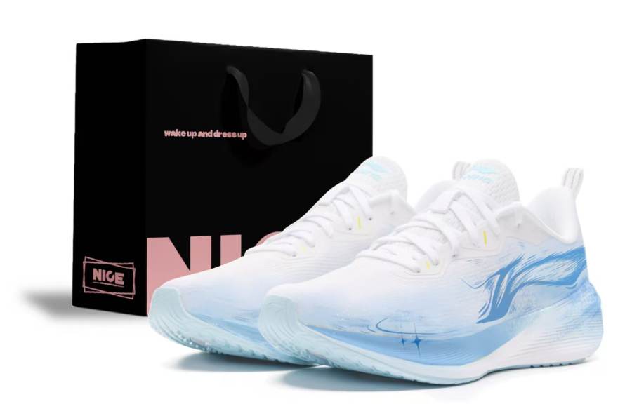 Li-Ning Li Ning Wuyue Cushioning Slip Resistant Breathable Low top Physical Fitness Test & Exam Running Shoes Men's