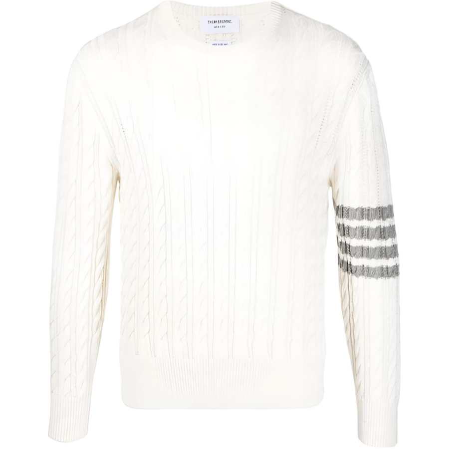 THOM BROWNE THOM BROWNE· SS22 Sweater Men's White