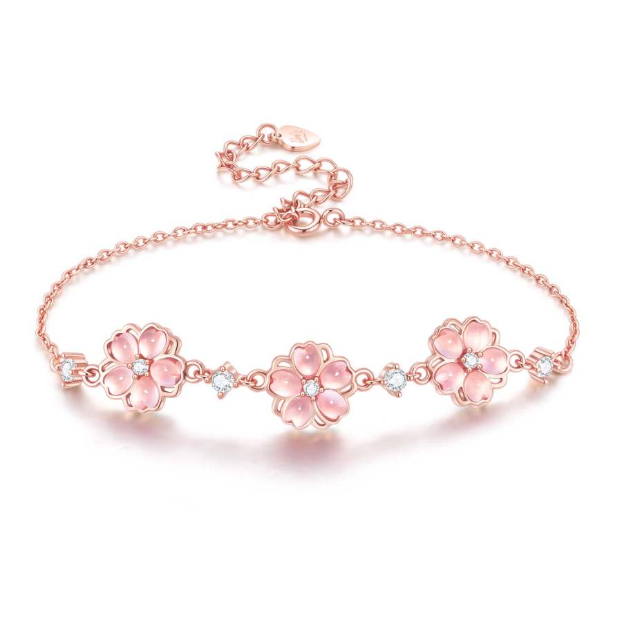 Barbie Alloy Swarovski Crystal Glass Bracelets Women's