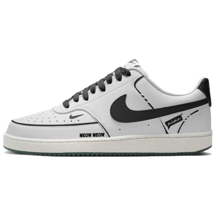 Nike Nike Court Vision Low Leather Low top Skateboard Shoes Women's White