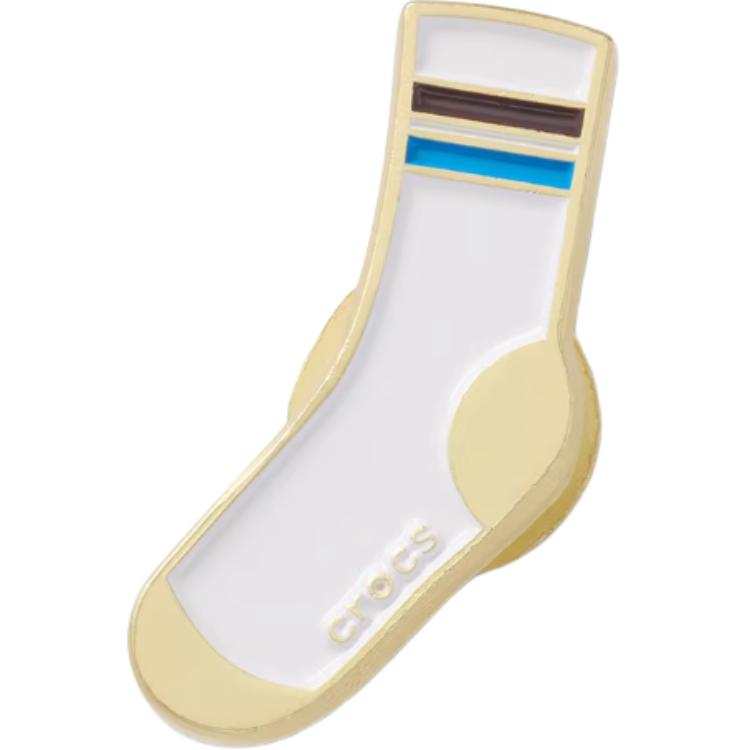 Crocs Crocs Zinc Alloy Shoe Buckles Unisex White