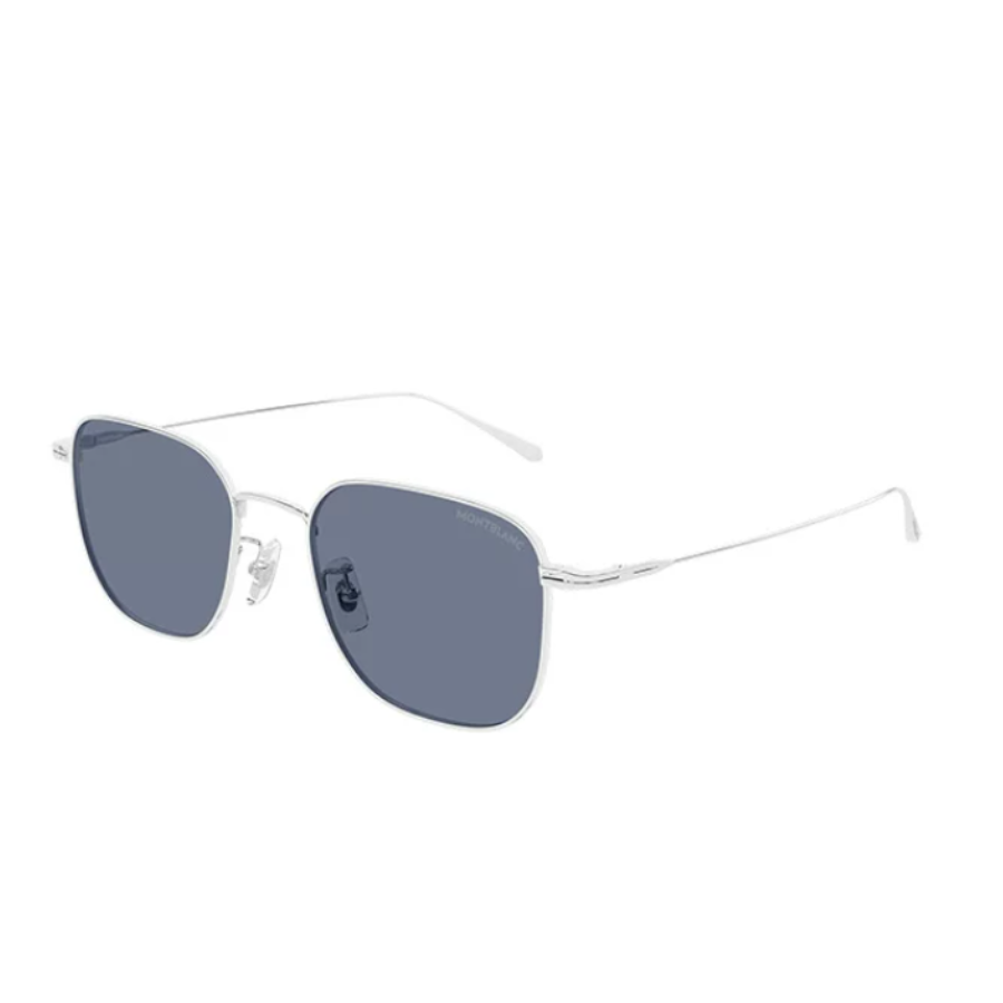 MONTBLANC MONTBLANC Metal Square Sunglasses Unisex Silver
