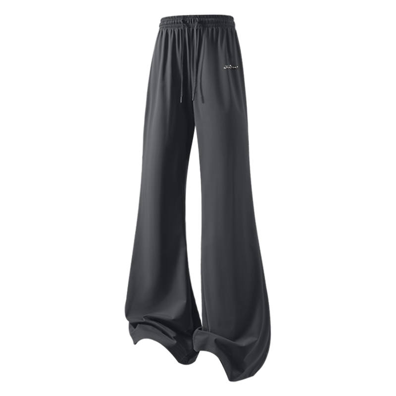 Tonlion Casual Pants Women's Thin Bootcut Pants