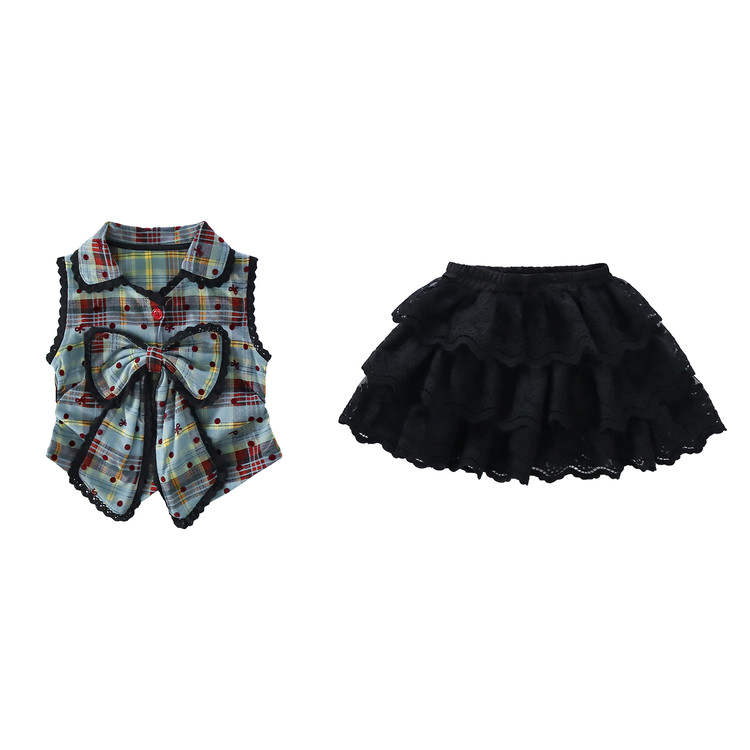 Lanza Kids' Lanza Skirt Set 2 Piece Set Black