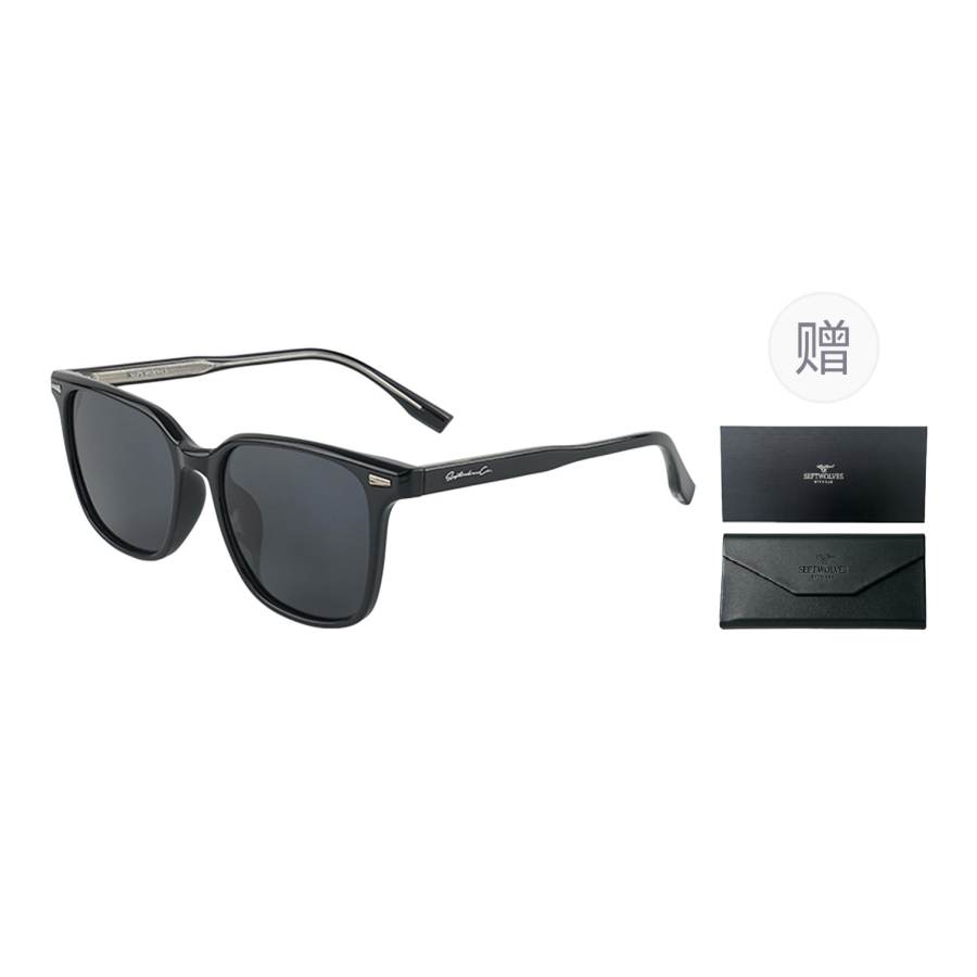 SEPTWOLVES SEPTWOLVES TR Square Sunglasses Men's