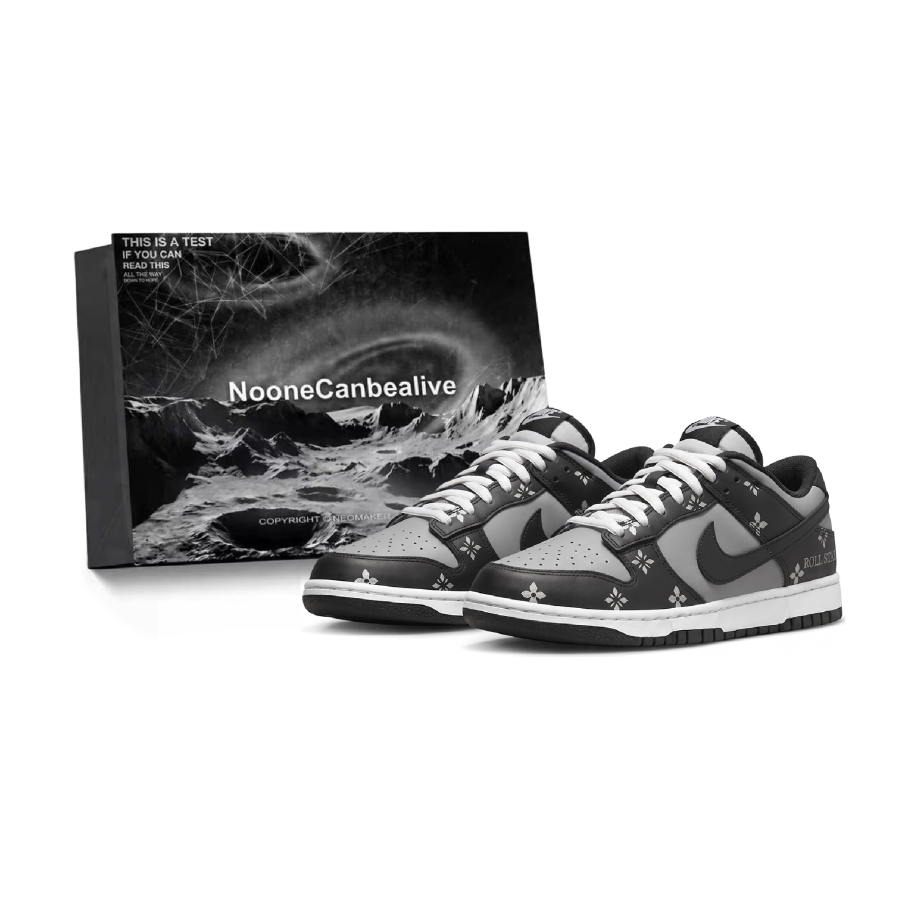 Nike Nike Dunk Explore The Universe, Boundless And Vast, Shopping Bag Abrasion Resistant Low top Skateboard Shoes Unisex