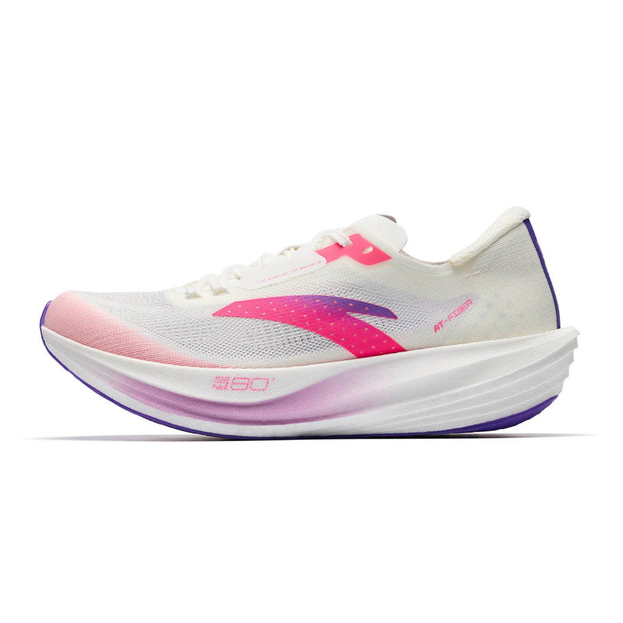 Anta Horsepower 3 Cushioning Abrasion Resistant Rebound Low top Nitro 80 Full Length Cut Out Carbon Plate