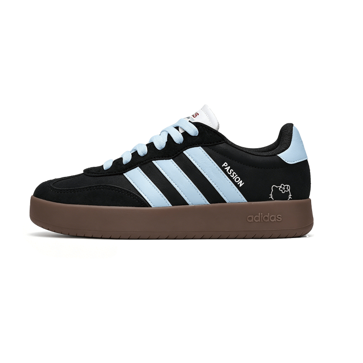 Adidas Adidas BARREDA Low top German Army Trainers Unisex Black Blue