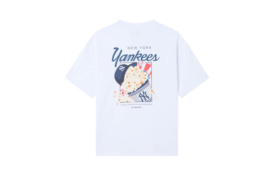 New Era X MLB T Shirts Unisex White Crew Neck Moderate