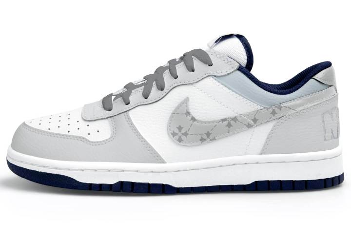 Nike Nike Big Low top Skateboard Shoes Unisex Gray