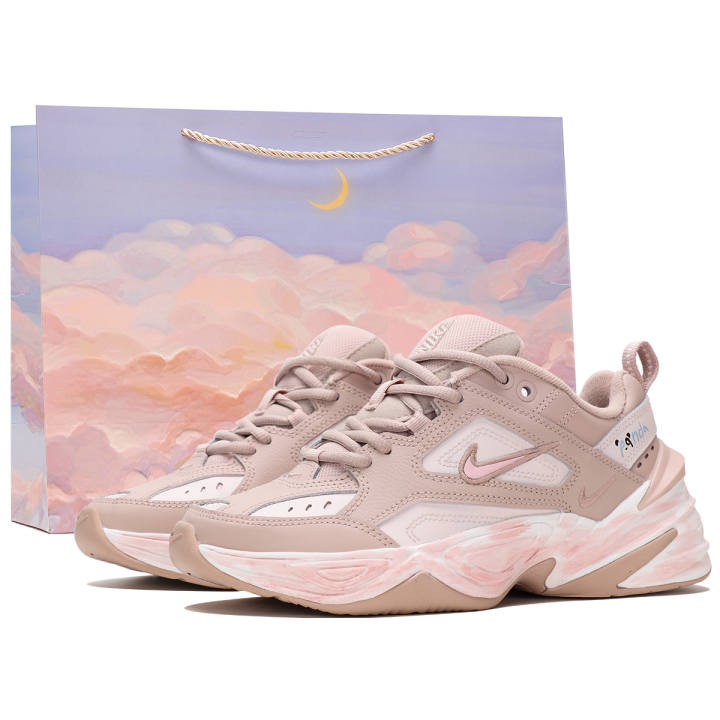 Nike Nike M2K Tekno Low top Chunky Sneakers Women's Pink White