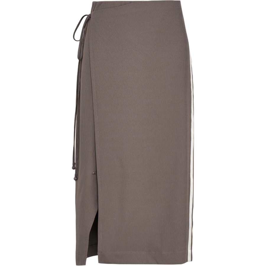 Adidas Adidas SAMUEL GUI YANG CO CREATED KNIT SKIRT Casual Long Skirt Women's