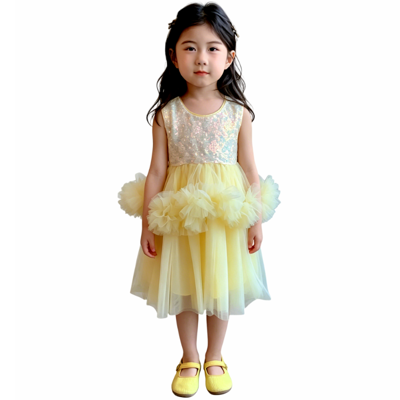 YALU Dress Children Aged 3 7 Years Old