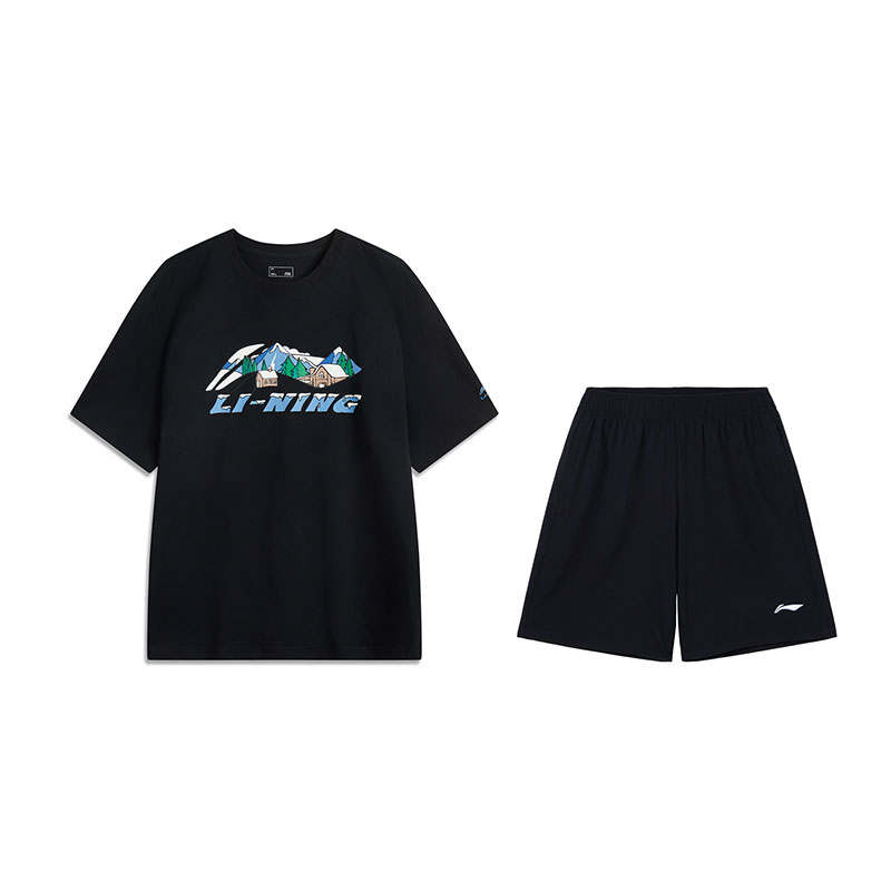Li-Ning Li Ning Casual Sportswear Men's Black Winter/Black