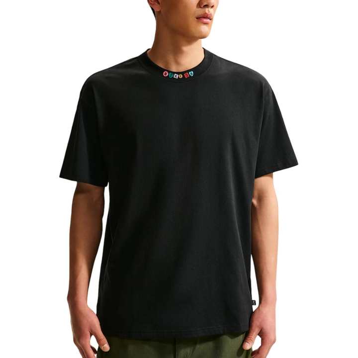 Nike Nike SB T Shirts Men's Black Crew Neck Moderate