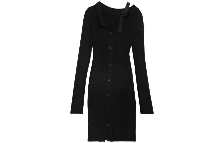Jacquemus Jacquemus La Robe Maille Colin Ribbed Mini Dress