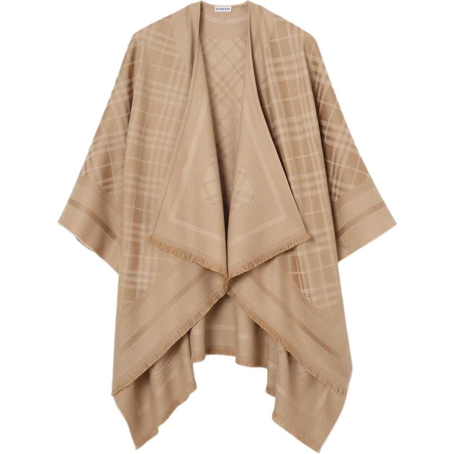 Burberry Cloaks Women's Sparrow Cashmere Beige
