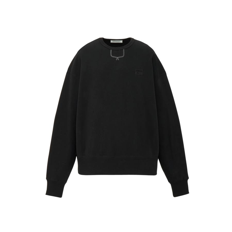 Onitsuka Tiger LOGO SWEAT TOP Sweatshirt Unisex Black