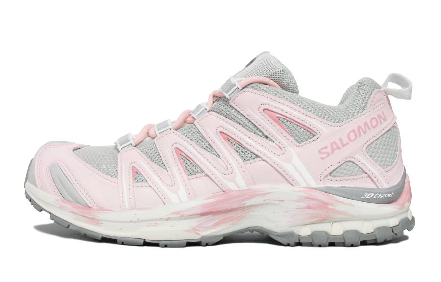 SALOMON XA PRO 3D Walking Planet, Frosted Pink Berry Low top Outdoor Shoes Unisex Pink White