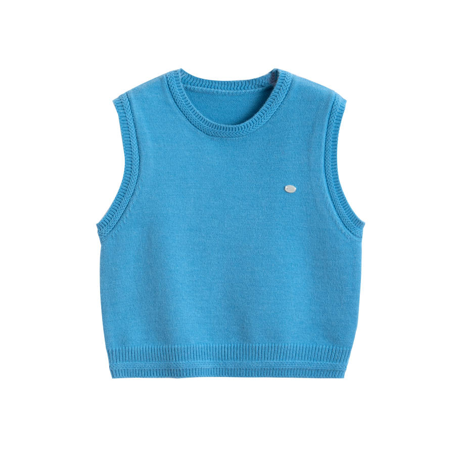 Tonlion Knitwear Women's Medium Blue Crew Neck Moderate Other