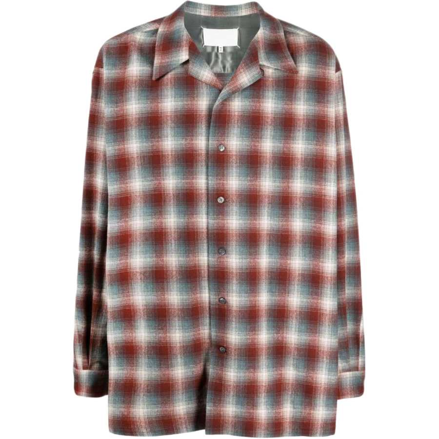Maison Margiela X Pendleton Checked Wool Shirt