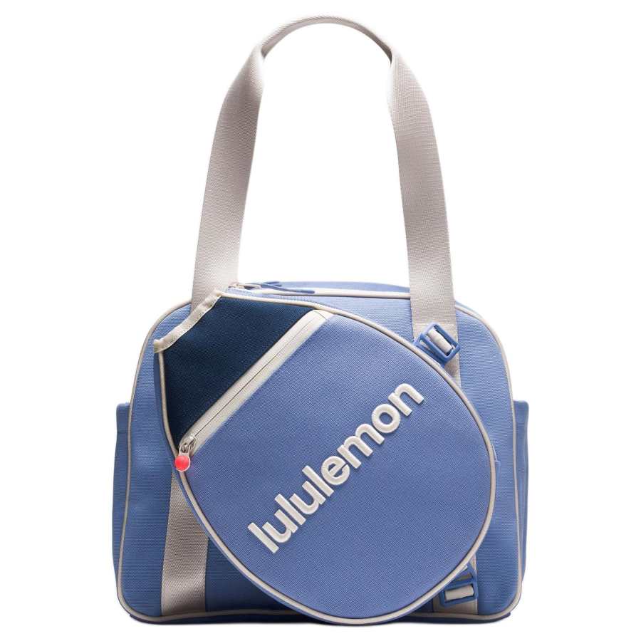 Lululemon Cotton Gym Bag Small Unisex Collegiate Blue & Casual Blue & Light Ivory White