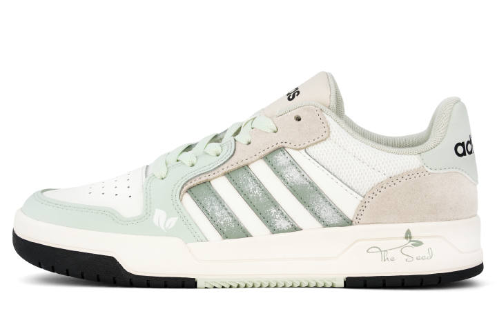 Adidas Adidas ENTRAP Matcha Milk Cream Slip Resistant, Abrasion Resistant, Breathable Low top Skateboard Shoes Unisex