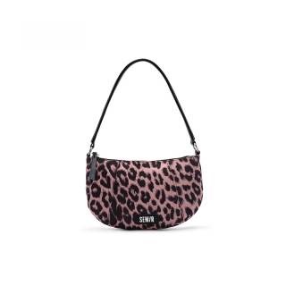 Semir Pu Shoulder Bag Regular Women's Pink & Black