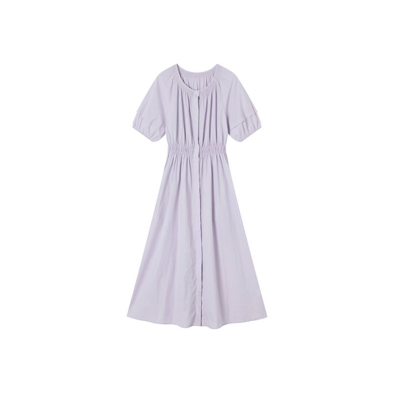 XIANGYING Short Sleeved Dress Women's