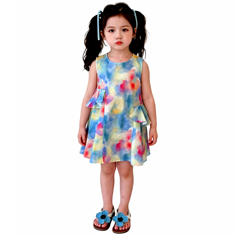 YALU Dress Children Aged 3 7 Years Old
