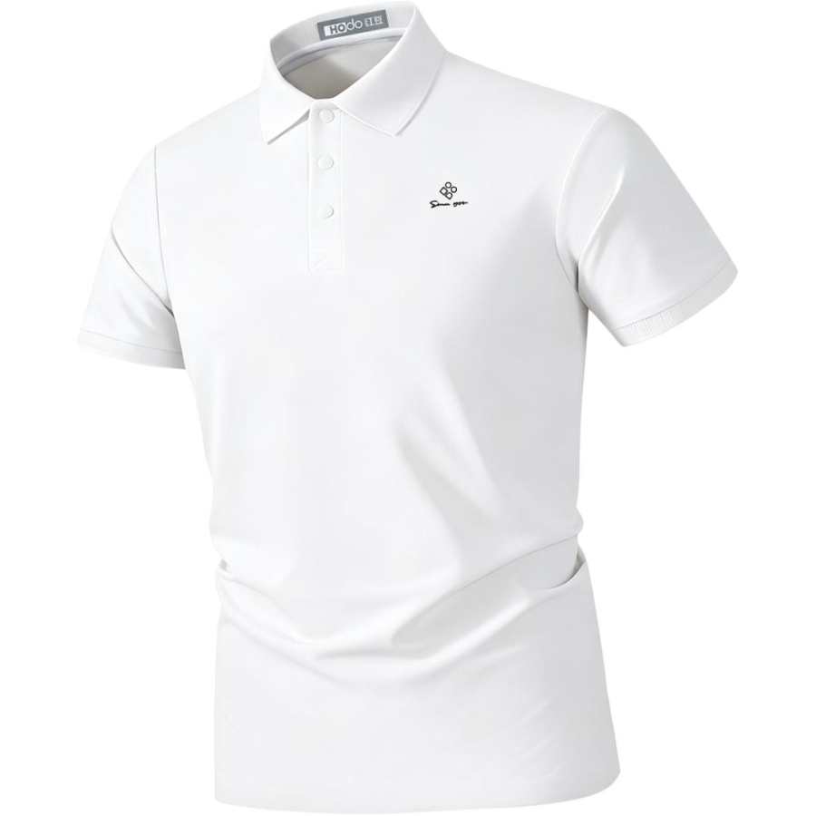 Hodo Polo Shirts Men's Polo Collar Moderate Straight Fit