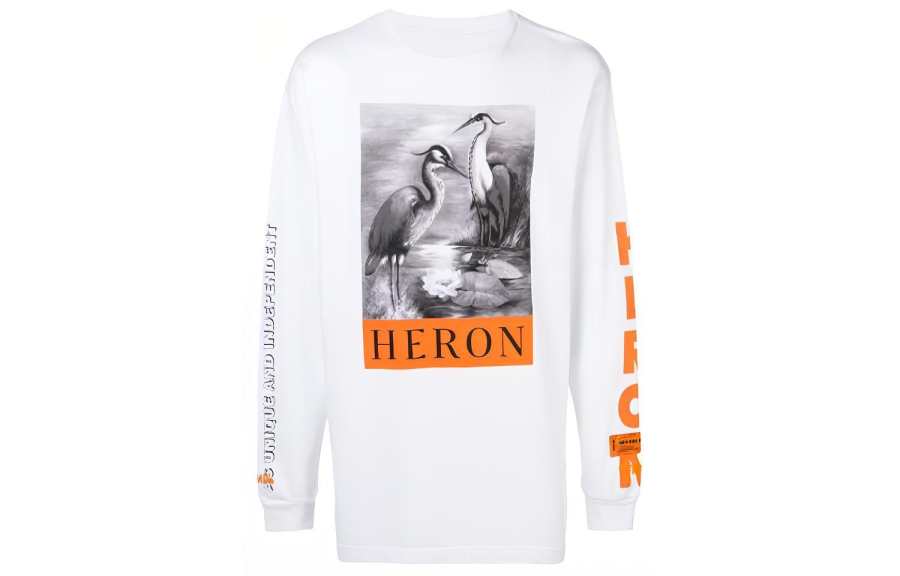 HERON PRESTON Herons Jersone L/S T Shirt