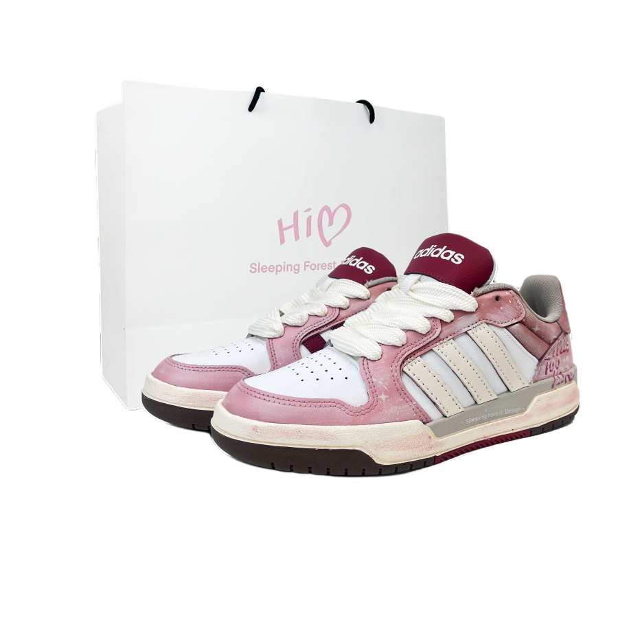 Adidas Adidas ENTRAP Slumbering Forest, Trace Of Ink Low top Skateboard Shoes Unisex Pink