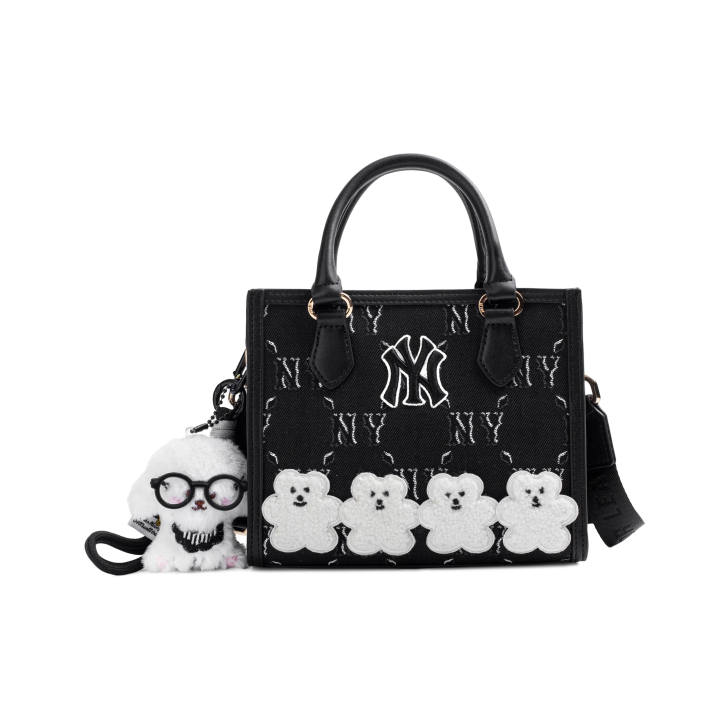 MLB MLB New York Yankees Polyester Crossbody Handbag Mini Women's Black