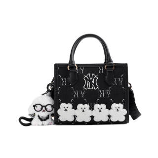 MLB New York Yankees Polyester Crossbody Handbag Mini Women's Black