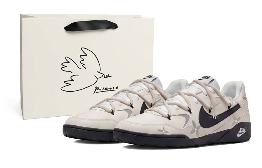 Nike Nike Terra Manta Ecru Rebel Synthetic Leather Slip Resistant Abrasion Resistant Low top Casual Shoes Unisex