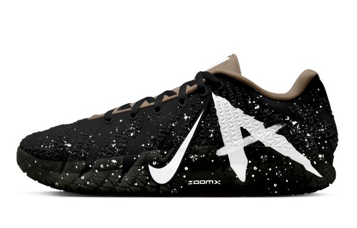 Nike Nike Ja Morant 3 Black Warrior, Baby's Breath Coverage Low top Basketball Shoes Men's Black White