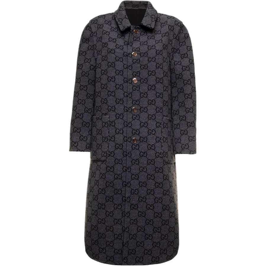 GUCCI 【Replicated_PM】single-breasted tailored coat