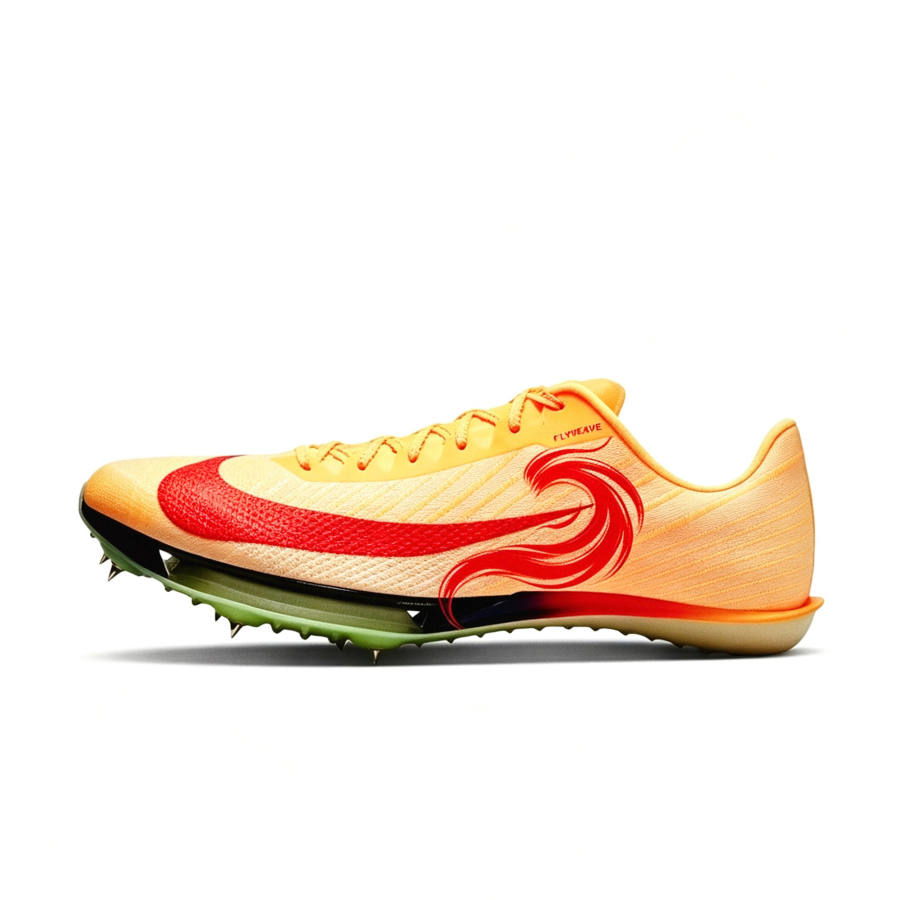Nike Nike Maxfly 2 Cushioning Slip Resistant Abrasion Resistant Low top Running Shoes Unisex Orange