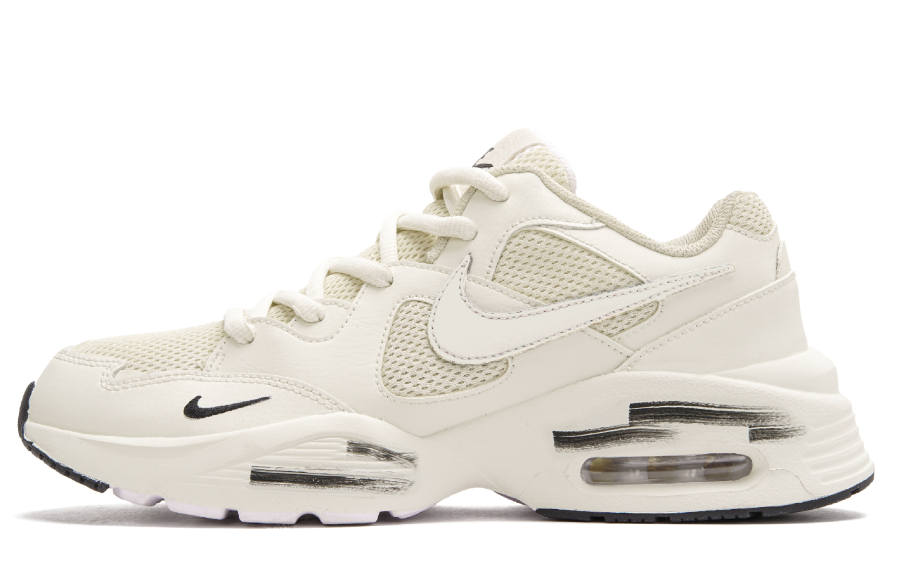 Nike Nike Air Max Fusion Low top Running Shoes Unisex Black Beige White